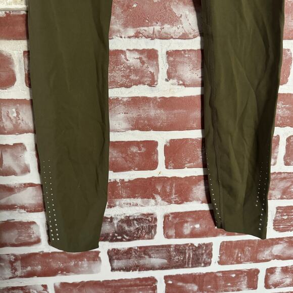 Varley Always High-Rise Pocket Leggings Olive Green XS - Picture 2 of 9